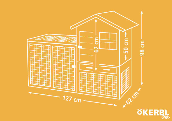 KERBL Nagerstall Freetime Luke